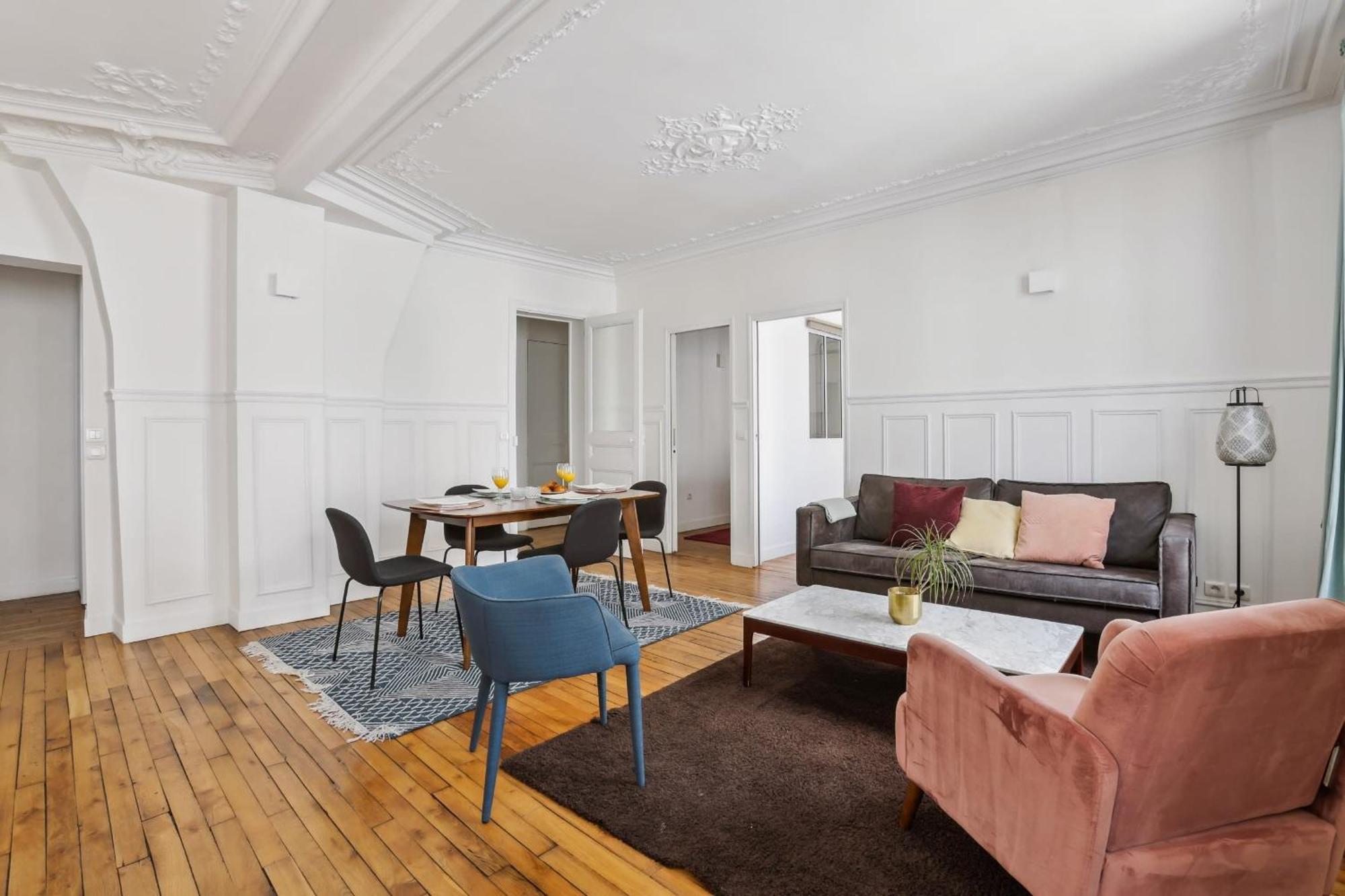 Appartement Bnbnova - 2br - Le Marais & De Parijs